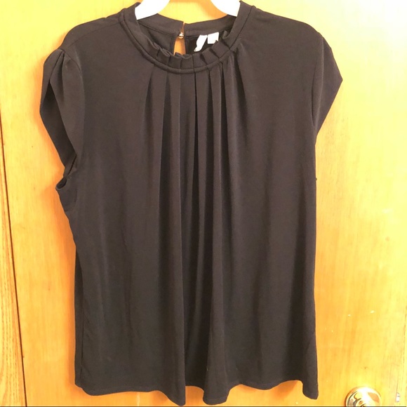 Elle Tops - Pleated Elle Blouse